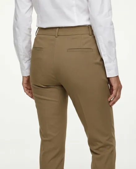 Hose in cognac von Women Fashion