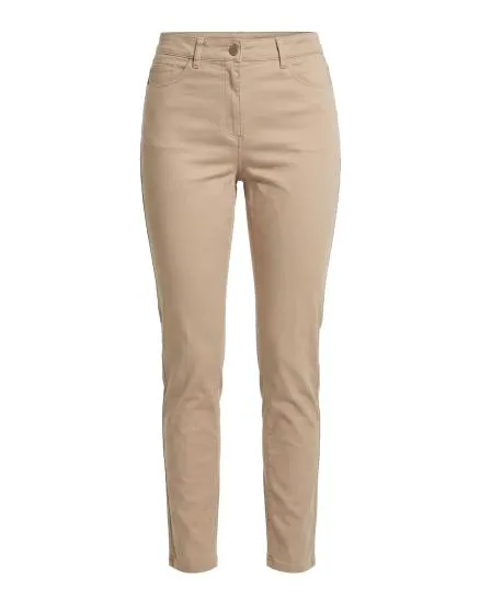 Hose Baumwoll Stretch in beige von RESTART
