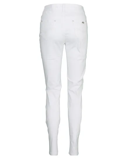 Hose Baumwolle in wei� von X-Max Fashion