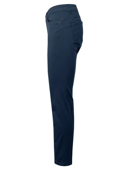 Hose Baumwollstretch in blau von Esvivid