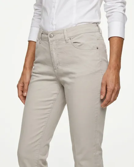 Hose Baumwollstretch in grau von Esvivid