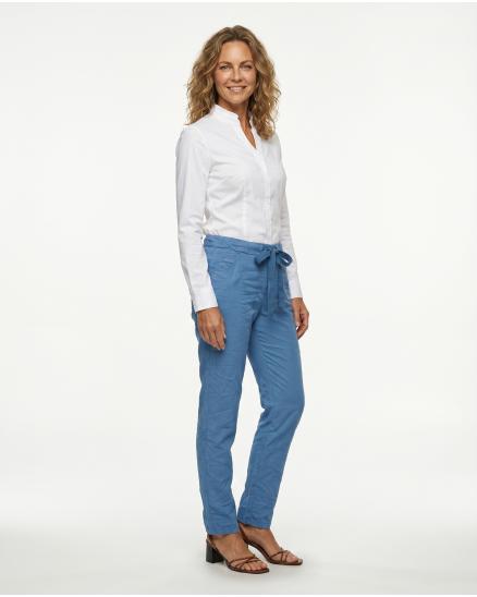 Hose Crash Optik in jeansblau von Moda Italia