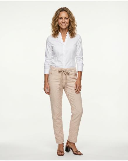 Hose Crash Optik in rosa von Moda Italia