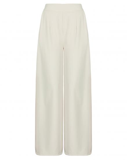 Hose Georgette in creme von Moda Italia