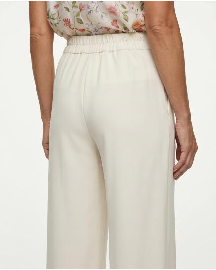 Hose Georgette in creme von Moda Italia