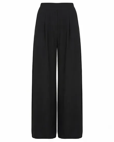 Hose Georgette in schwarz von Moda Italia