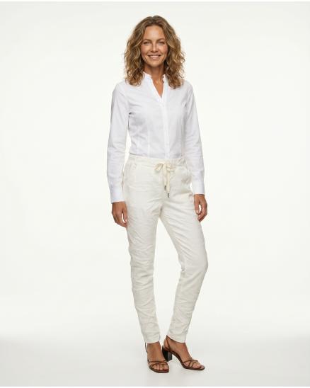 Hose im Jogging-Stil in beige von Made in Italy