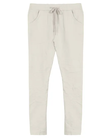 Hose im Jogging-Stil in beige von Selected Touch