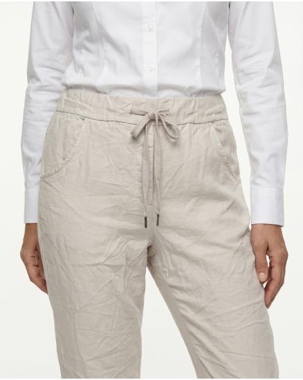 Hose im Jogging-Stil in beige von Selected Touch