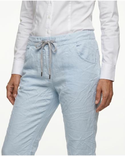 Hose im Jogging-Stil in hellblau von Selected Touch