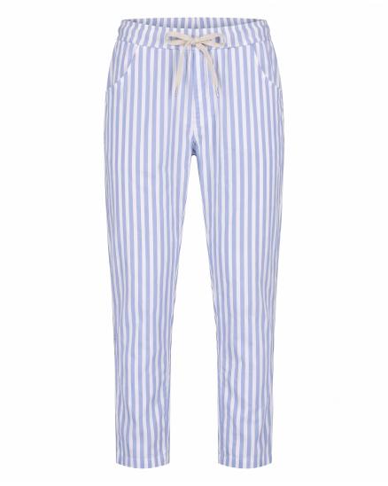 Hose Jogger Stil Streifen in blau von Selected Touch