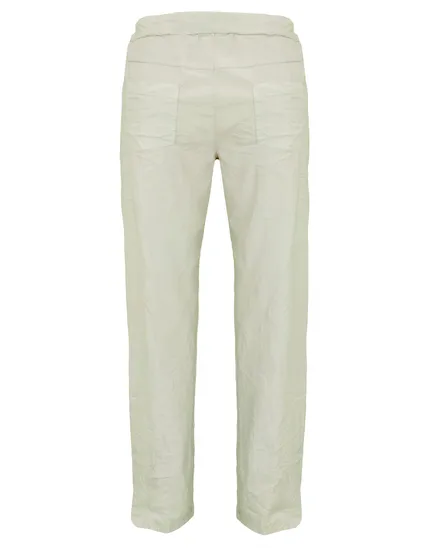 Hose Jogging-Stil in beige von Moda Italia