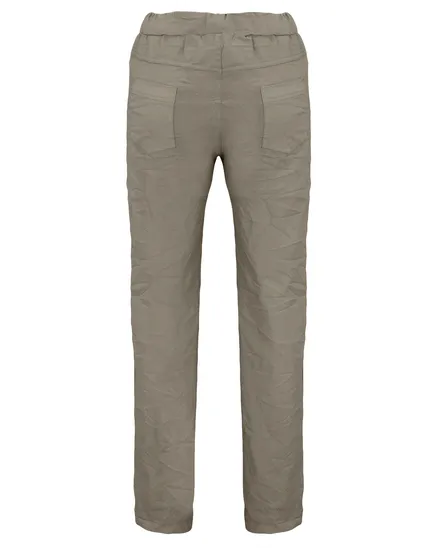 Hose Jogging-Stil in braun von Moda Italia