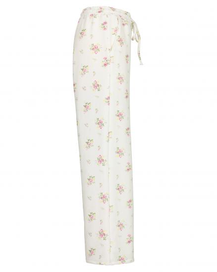 Hose Jogging-Stil in ecru von Made in Italy