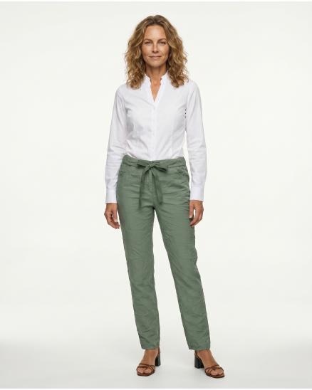 Hose Jogging-Stil in khaki von Moda Italia