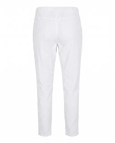Hose Jogging-Stil in wei� von Made in Italy