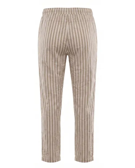 Hose mit Streifen in beige von Secret Femme