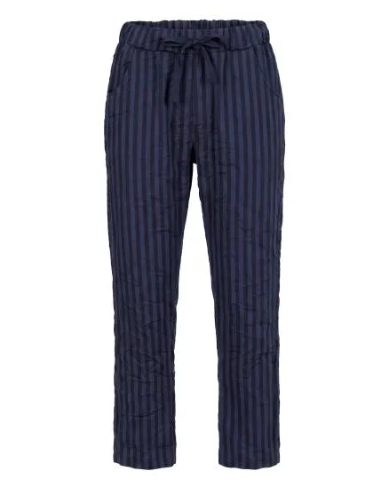 Hose mit Streifen in dunkelblau von Selected Touch