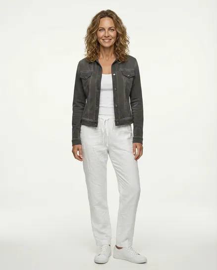 Jacke Baumwolle in grau von RESTART