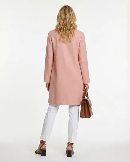 Jacke Baumwolle in rosa von Spaziodonna