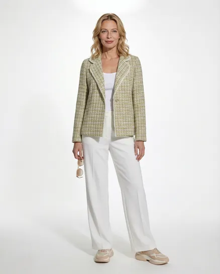 Jacke im Blazer Stil in gr�n von Made in Italy