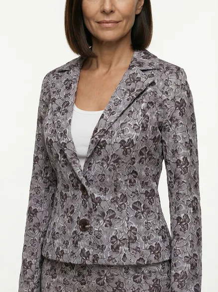 Jacquard Blazer in braun von RESTART