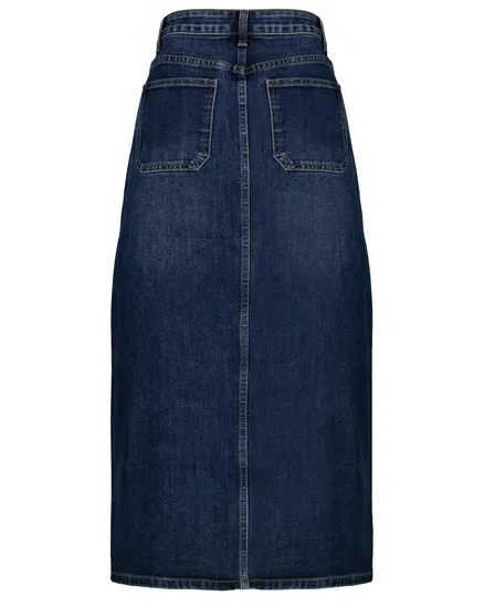 Jeansrock in blau von Made in Italy