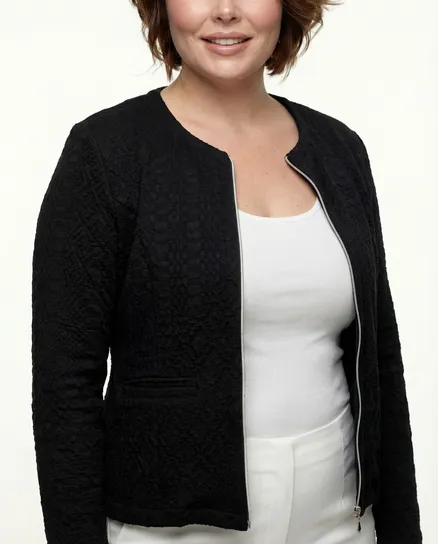 Jersey Jacke in schwarz von RESTART