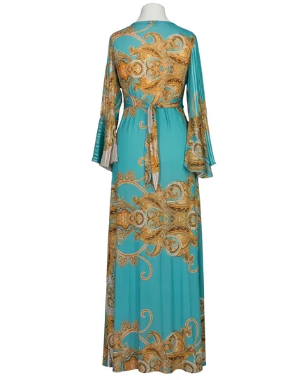 Jersey Kleid in aqua von Made in France