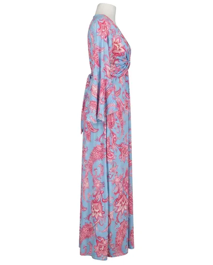 Jersey Kleid in blau von Made in France
