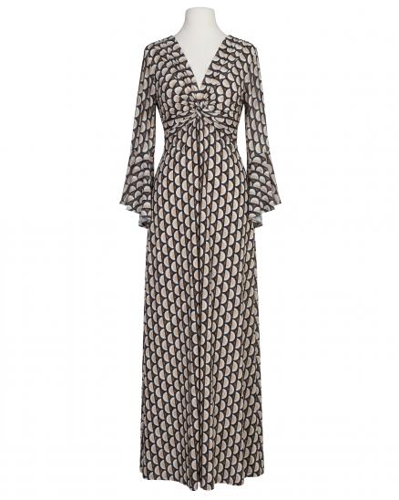 Jersey Kleid in schwarz von Made in France