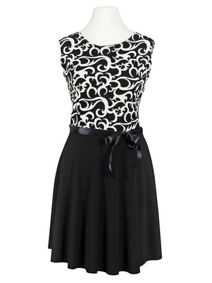 Jersey Kleid in schwarz von Diana