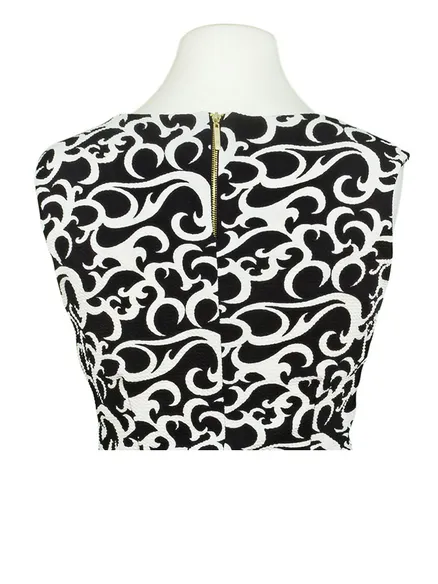 Jersey Kleid in schwarz von Diana
