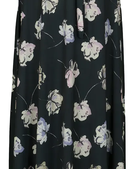 Jersey Maxikleid Wickeloptik in oliv von Fifilles Paris