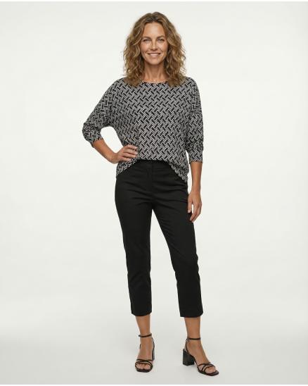 Jersey Shirt in schwarz von Melody Paris