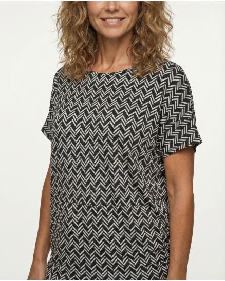 Jersey Shirt in schwarz von Melody Paris