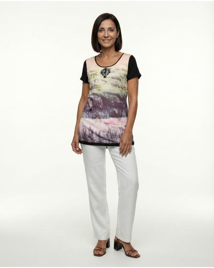 Jersey Shirt Batik in bunt von Soggo Paris