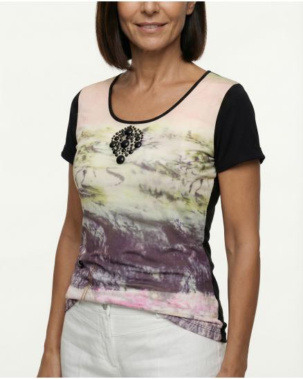 Jersey Shirt Batik in bunt von Soggo Paris