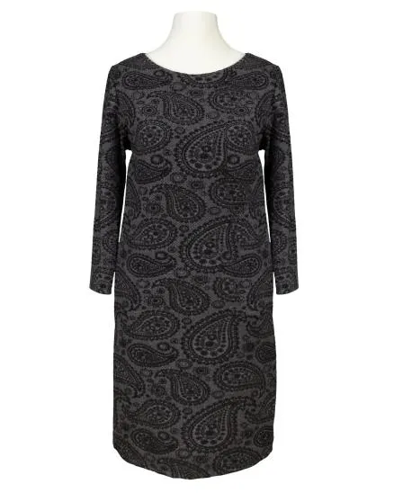 Jersey Tunika Kleid in grau von Diana