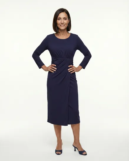 Jerseykleid in blau von S-twelve