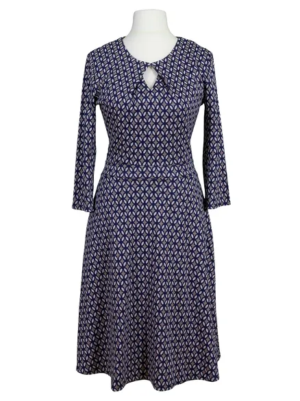 Jerseykleid Muster in blau von Egerie Paris