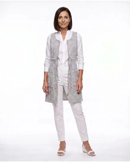 Jerseykleid in grau von RESTART