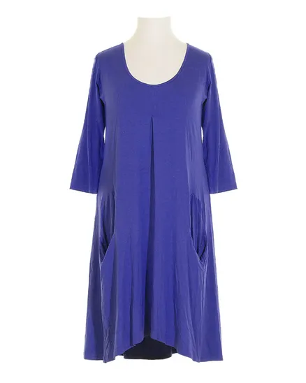 Jerseykleid in kobaltblau von Nju