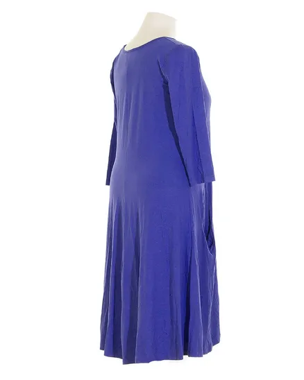 Jerseykleid in kobaltblau von Nju
