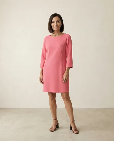Jerseykleid in koralle von Diana