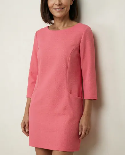 Jerseykleid in koralle von Diana