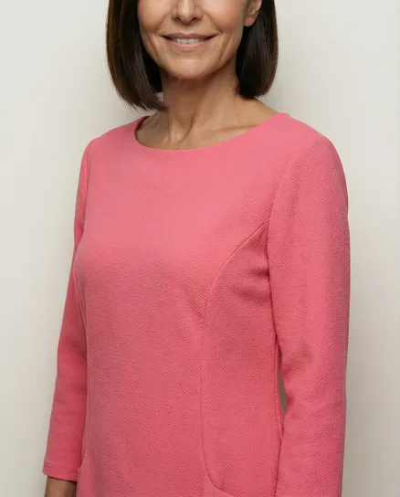 Jerseykleid in koralle von Diana