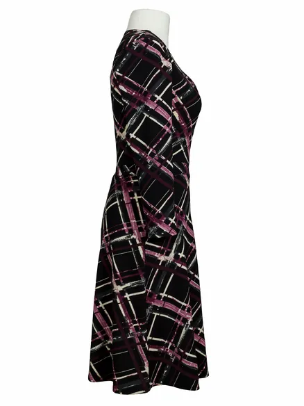 Jerseykleid Muster in schwarz von Egerie Paris