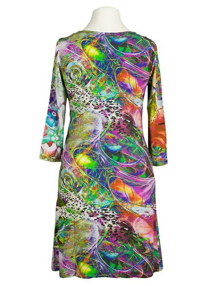 Jerseykleid in print gr�n von RESTART