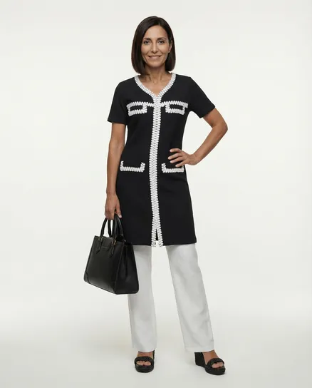 Jerseykleid in schwarz von Lady Lot Paris